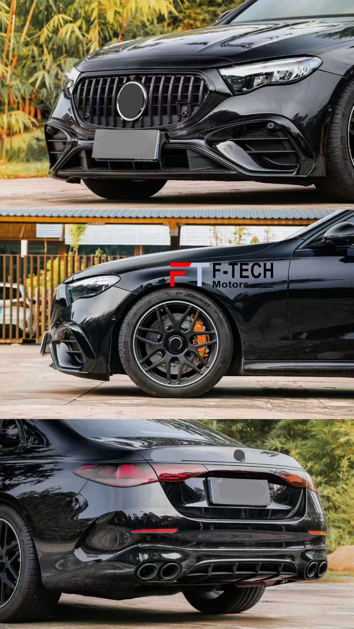 Body Kit For Mercedes Benz E Class W214 2024+ Upgrade To E53 AMG
