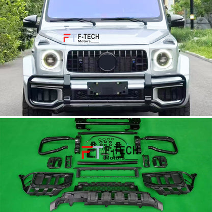 Front Bumper Bull Bar Guard Air Vents For Mercedes Benz G Class W465 G63 AMG 2025+