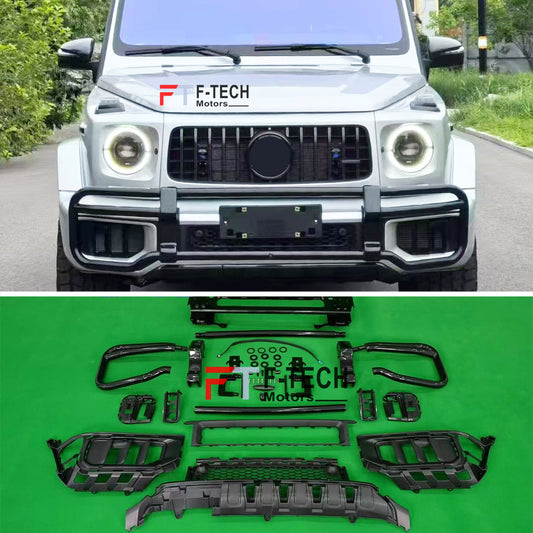 Front Bumper Bull Bar Guard Air Vents For Mercedes Benz G Class W465 G63 AMG 2025+