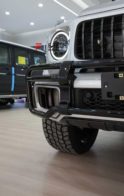 Front Bumper Bull Bar Guard Air Vents For Mercedes Benz G Class W465 G63 AMG 2025+