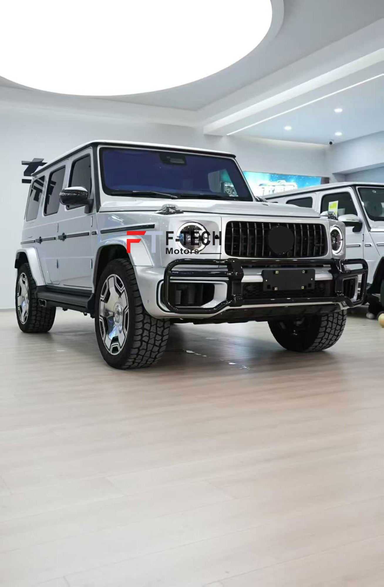 Front Bumper Bull Bar Guard Air Vents For Mercedes Benz G Class W465 G63 AMG 2025+