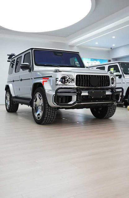 Front Bumper Bull Bar Guard Air Vents For Mercedes Benz G Class W465 G63 AMG 2025+