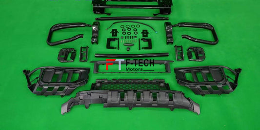 Front Bumper Bull Bar Guard Air Vents For Mercedes Benz G Class W465 G63 AMG 2025+