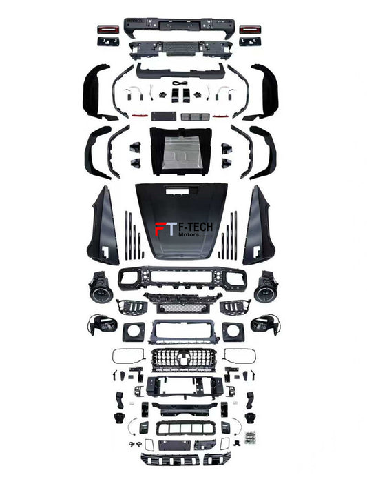 2025 Look Conversion Body Kit For Mercedes Benz G Class W463 2007 - 2017 W465 G63 AMG