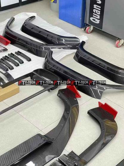 Wide Dry Carbon Body Kit For Mercedes Benz G Class W463A W464 2019 - 2023 Brabus  G900 Rocket
