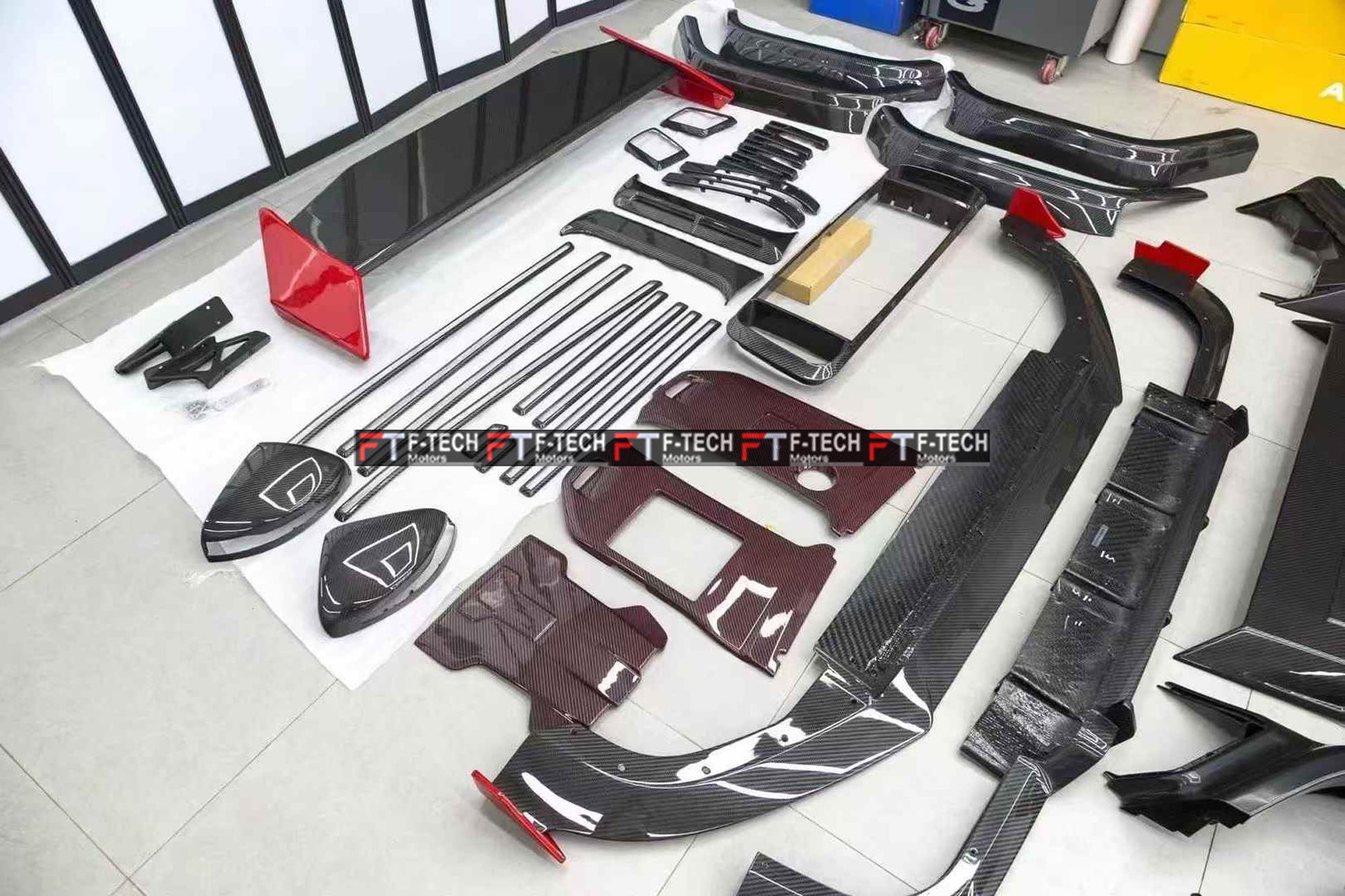 Wide Dry Carbon Body Kit For Mercedes Benz G Class W463A W464 2019 - 2023 Brabus  G900 Rocket