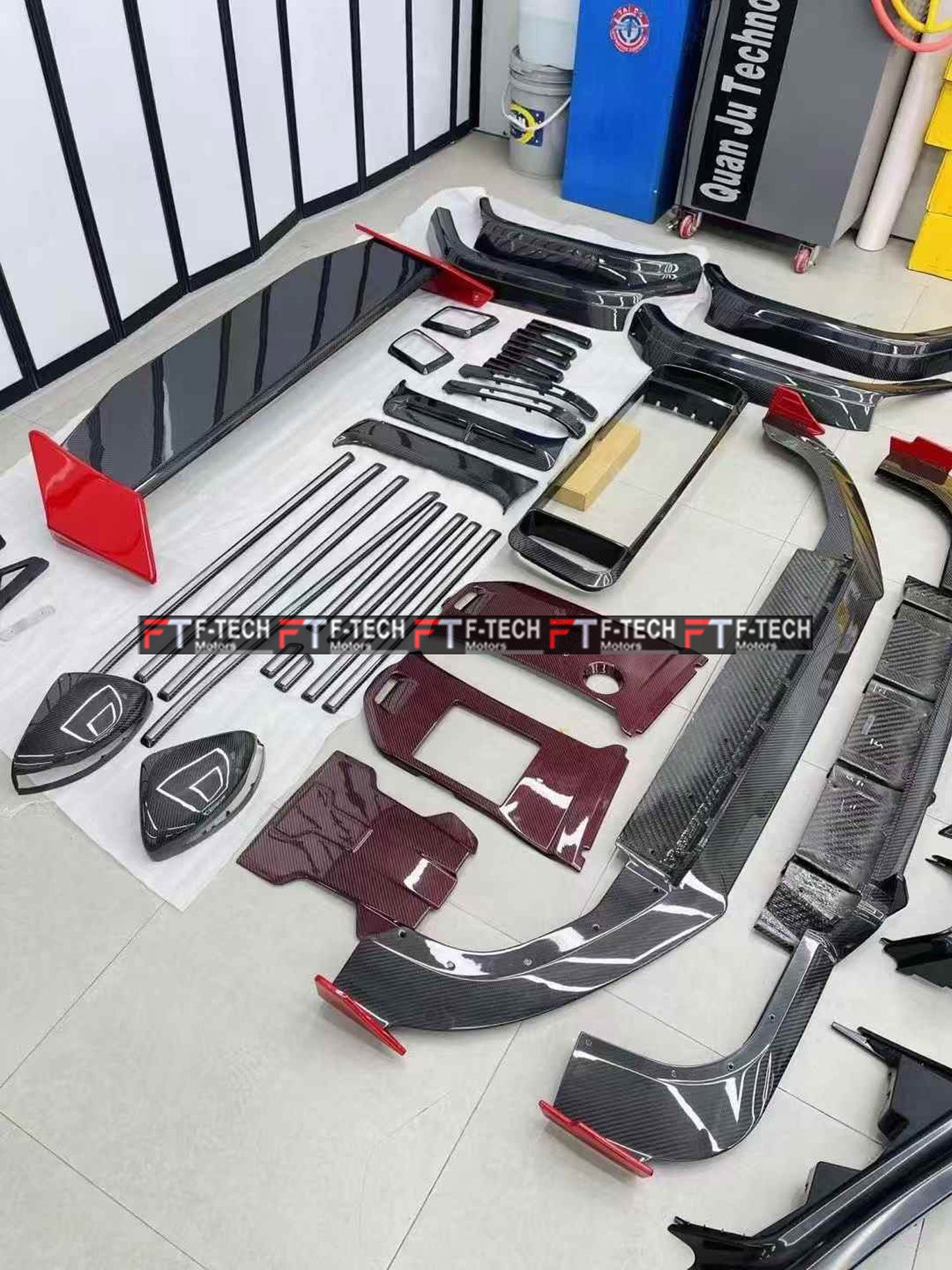 Wide Dry Carbon Body Kit For Mercedes Benz G Class W463A W464 2019 - 2023 Brabus  G900 Rocket