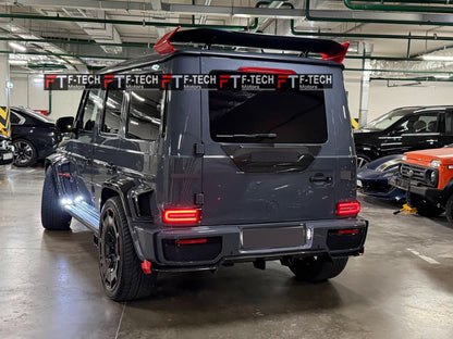 Wide Dry Carbon Body Kit For Mercedes Benz G Class W463A W464 2019 - 2023 Brabus  G900 Rocket