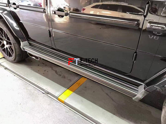 Fixed Side Step Dark Night For Mercedes Benz G Class W465 W464 G63 AMG 2019+