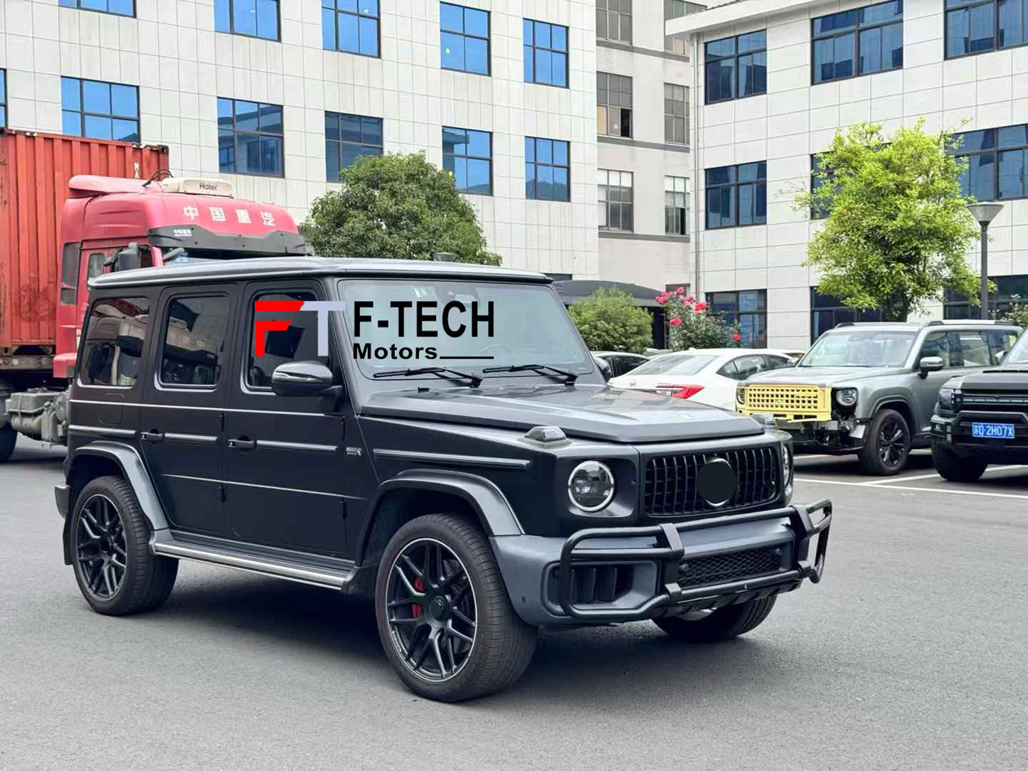 Front Bull Bar Guard Assembly For Mercedes Benz G Class W465 G63 AMG 2025+