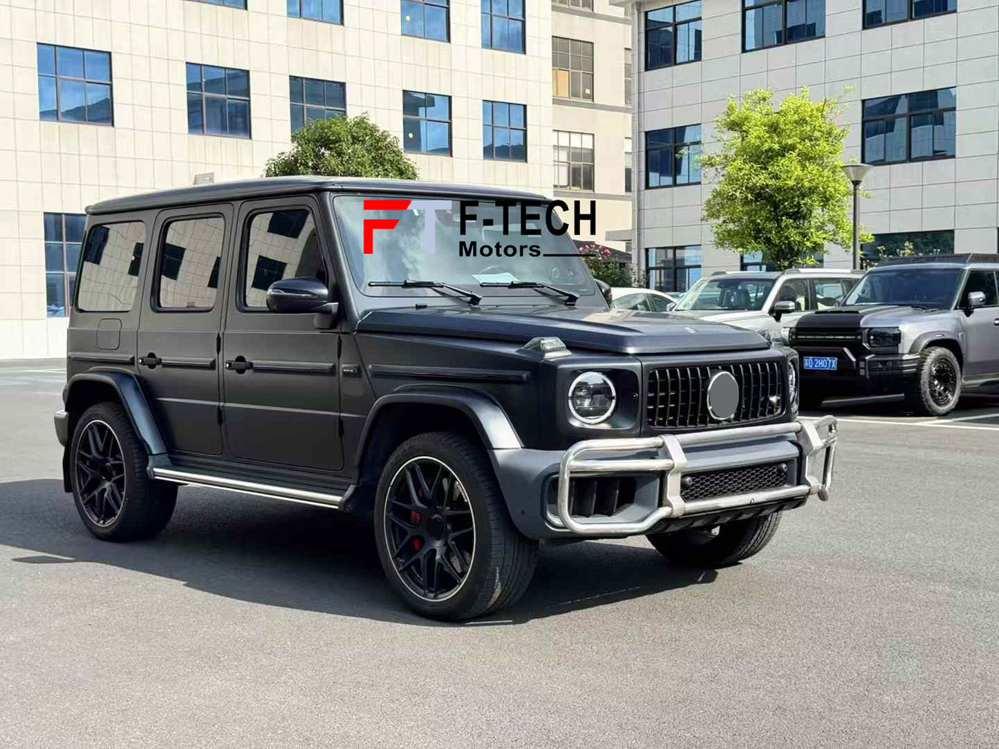 Front Bull Bar Guard Assembly For Mercedes Benz G Class W465 G63 AMG 2025+