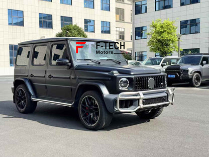 Front Bull Bar Guard Assembly For Mercedes Benz G Class W465 G63 AMG 2025+