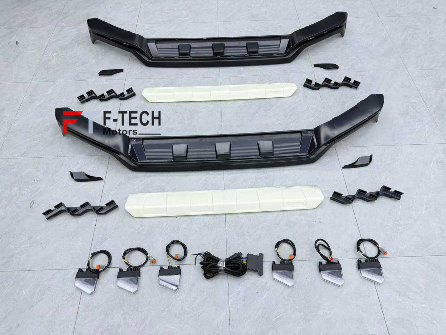 Front Lip With LED DRL For Mercedes Benz G Class W465 W464 G63 AMG 2019+