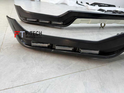Front Lip With LED DRL For Mercedes Benz G Class W465 W464 G63 AMG 2019+