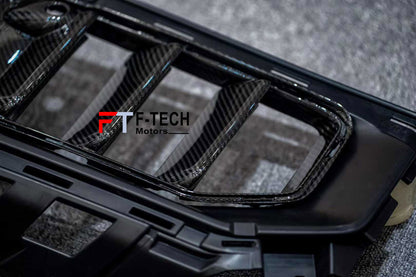 Dry Carbon Fiber Front Bumper Inserts Vents For Mercedes Benz G Class W465 G63 AMG 2025+