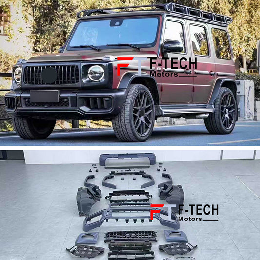 2025 G63 AMG Style Upgrade Bumper Kit For Mercedes Benz G Class W463A W464 2019 - 2023