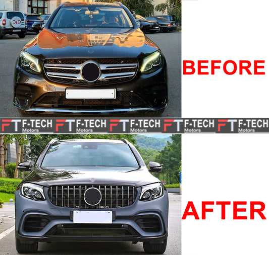 GLC 63 Look Body Kit For Mercedes Benz GLC X253 2015 - 2019