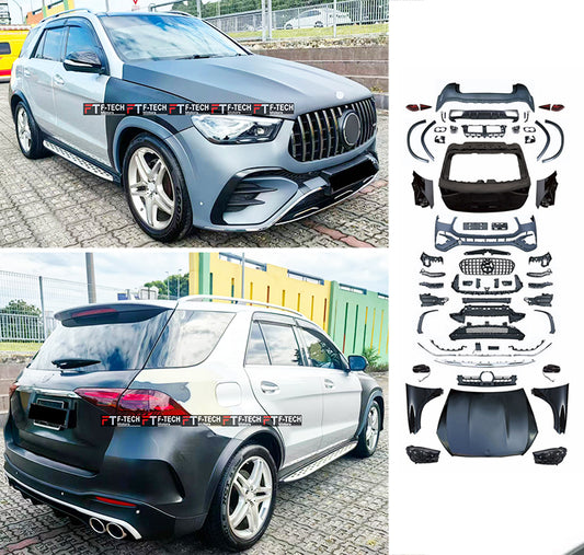 Mercedes Benz V167 GLE 53 AMG 2025+ Upgrade Body Kit For ML W166 2011 - 2015 