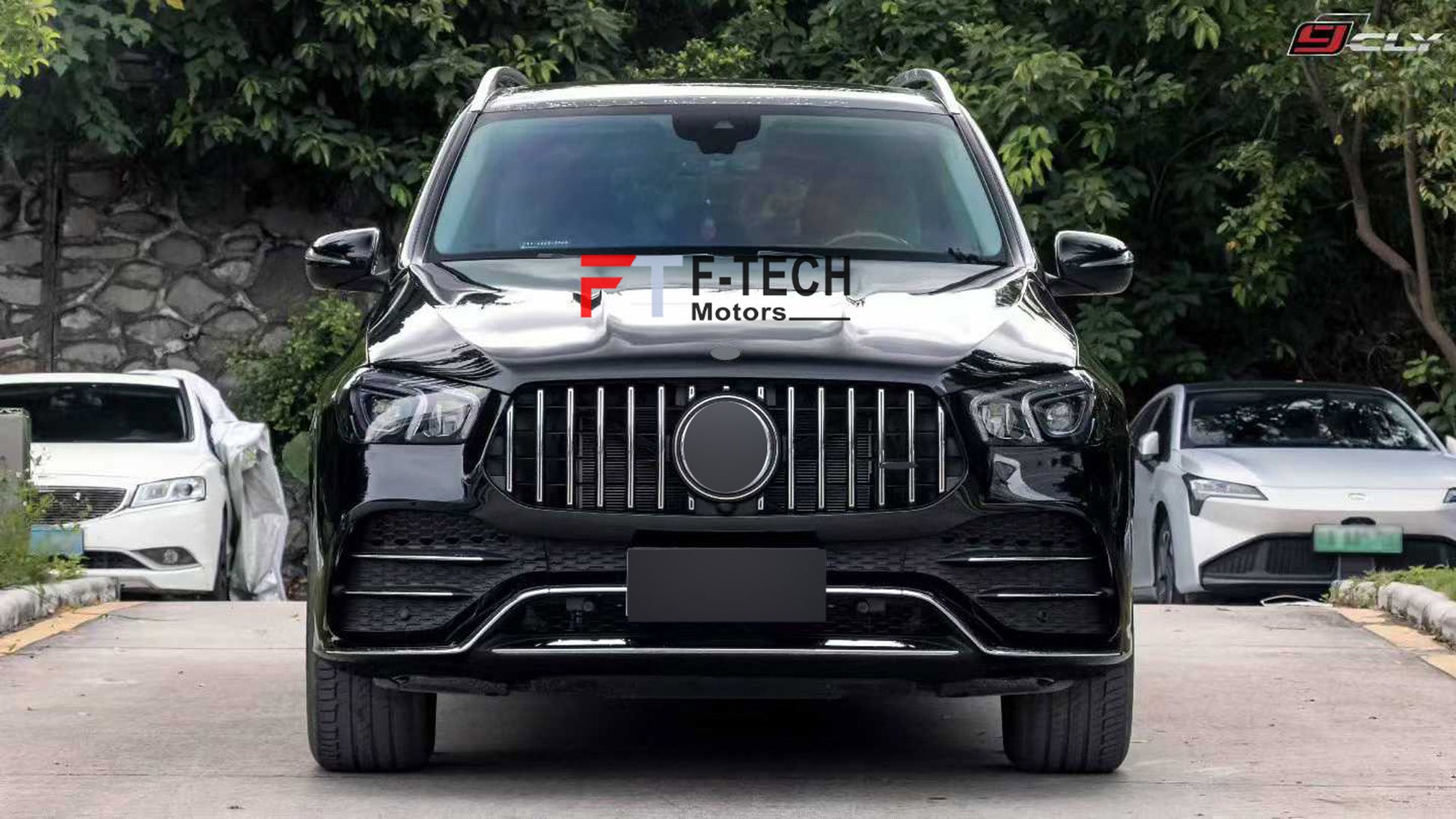 GLE 53 AMG Front Grille For Mercedes Benz GLE V167 2019 - 2026 Black Silver