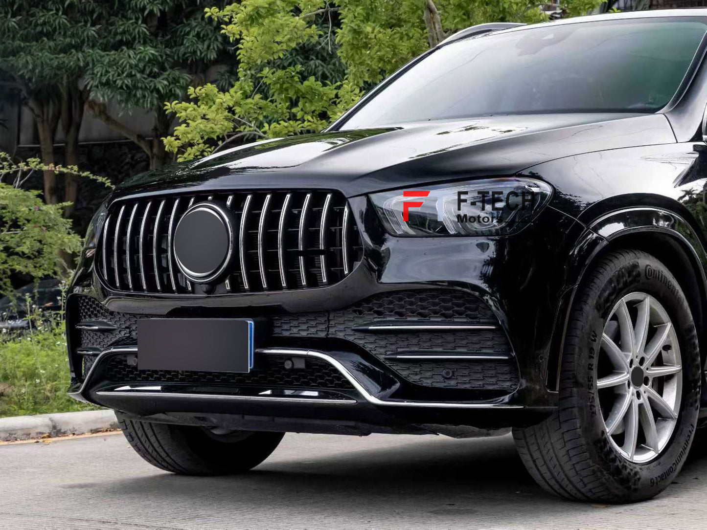 GLE 53 AMG Front Grille For Mercedes Benz GLE V167 2019 - 2026 Black Silver