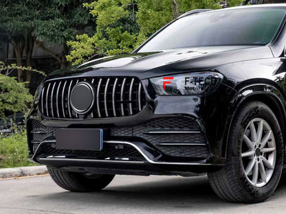 GLE 53 AMG Front Grille For Mercedes Benz GLE V167 2019 - 2026 Black Silver