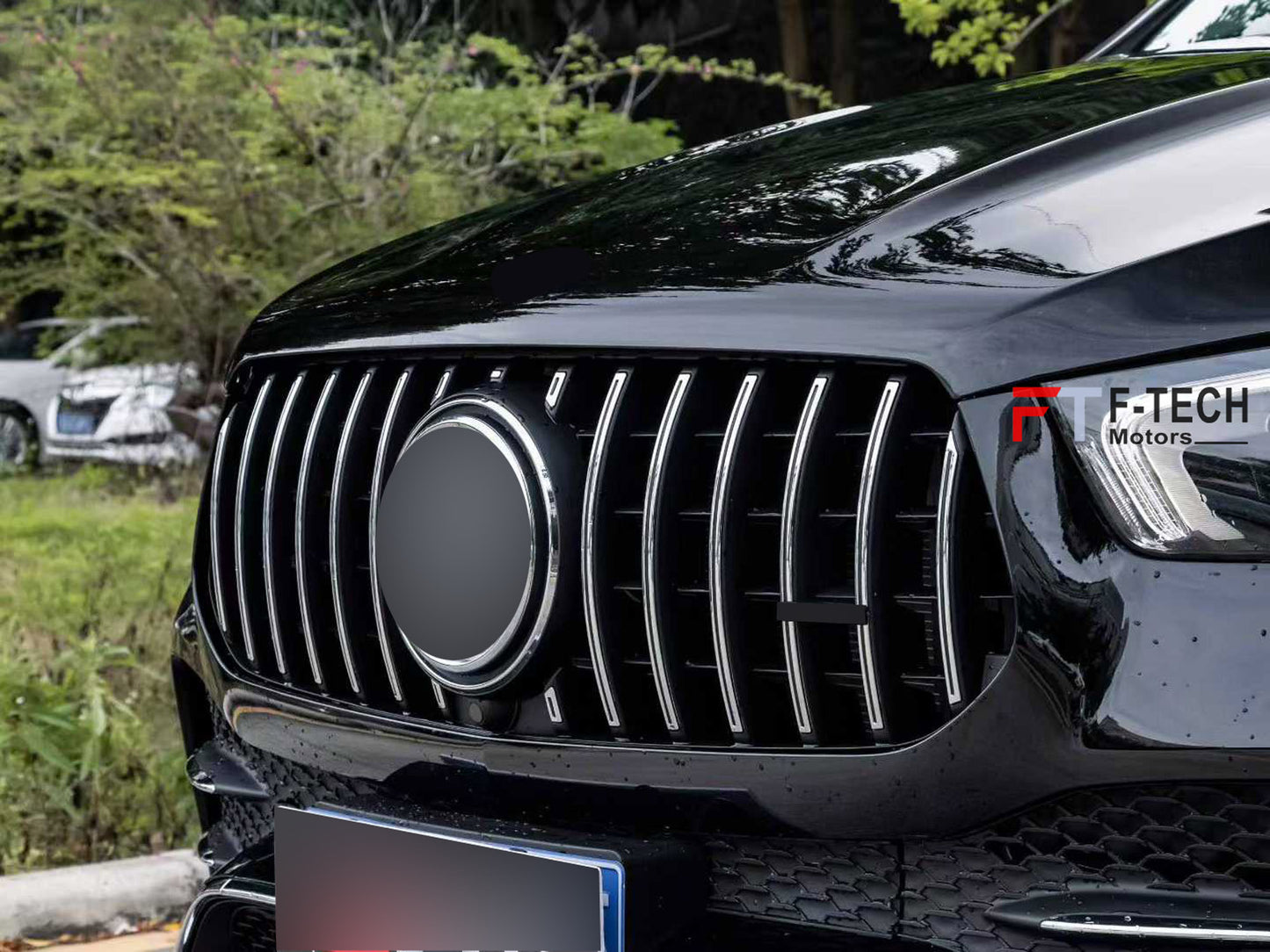 GLE 53 AMG Front Grille For Mercedes Benz GLE V167 2019 - 2026 Black Silver