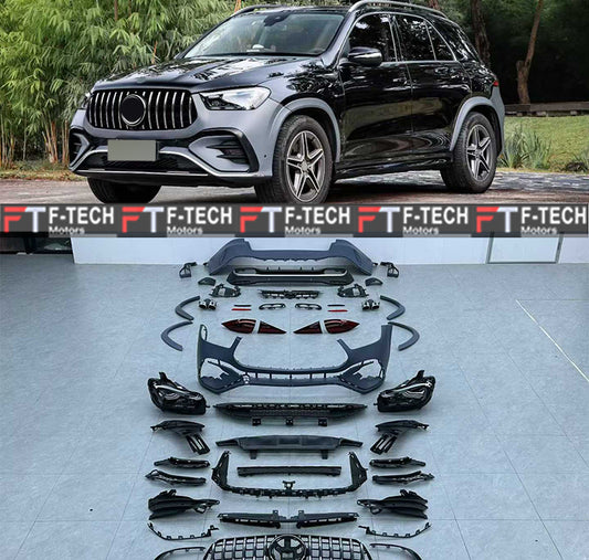 Mercedes Benz GLE V167 2019 - 2023 Upgrade To GLE 53 AMG 2025+ V167 Facelift