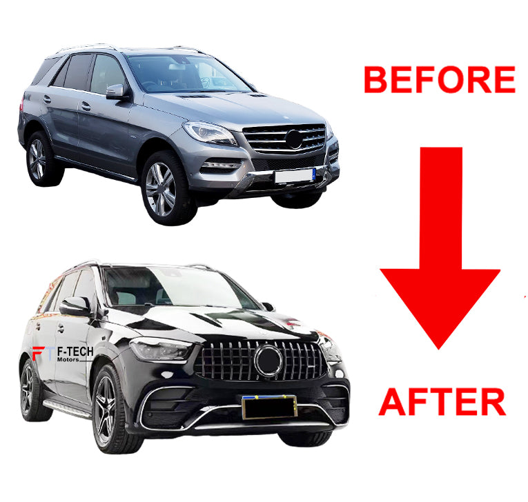 Mercedes Benz ML W166 2011 - 2015 Upgrade To V167 GLE 63 AMG 2023  - 2026