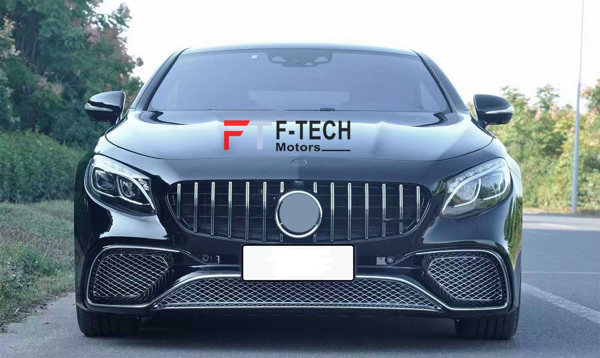 S63 AMG Style Body Kit For Mercedes Benz S Class Coupe C217 2015 - 2021