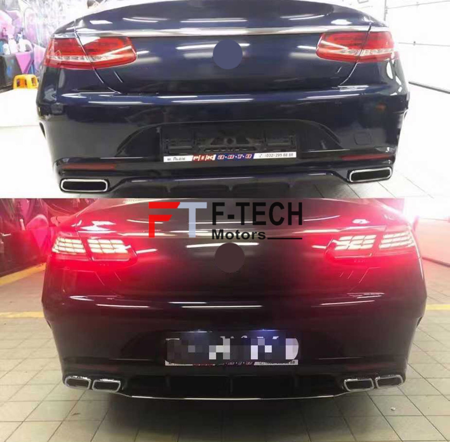 S63 AMG Style Body Kit For Mercedes Benz S Class Coupe C217 2015 - 2021