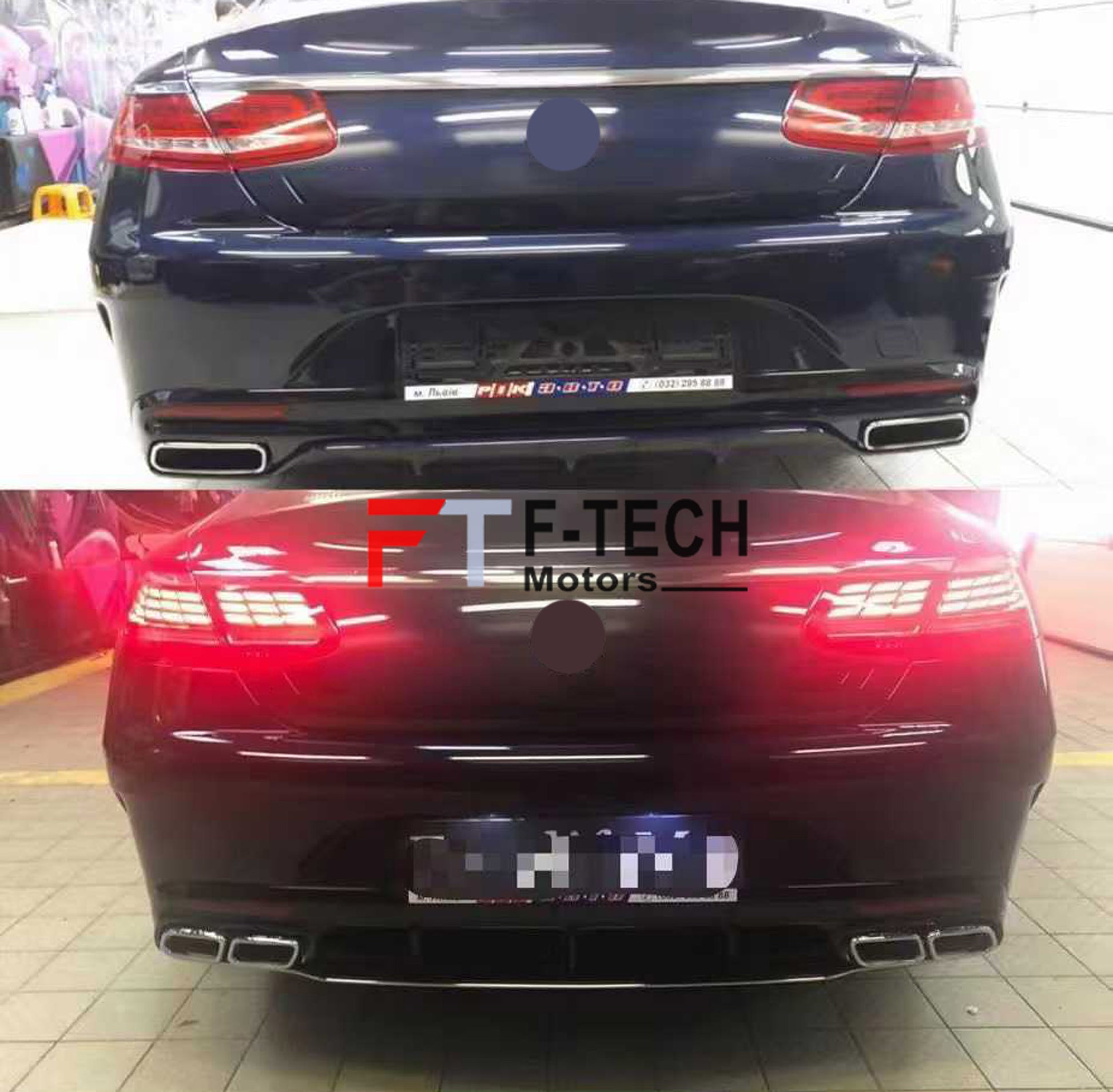 S63 AMG Style Body Kit For Mercedes Benz S Class Coupe C217 2015 - 2021