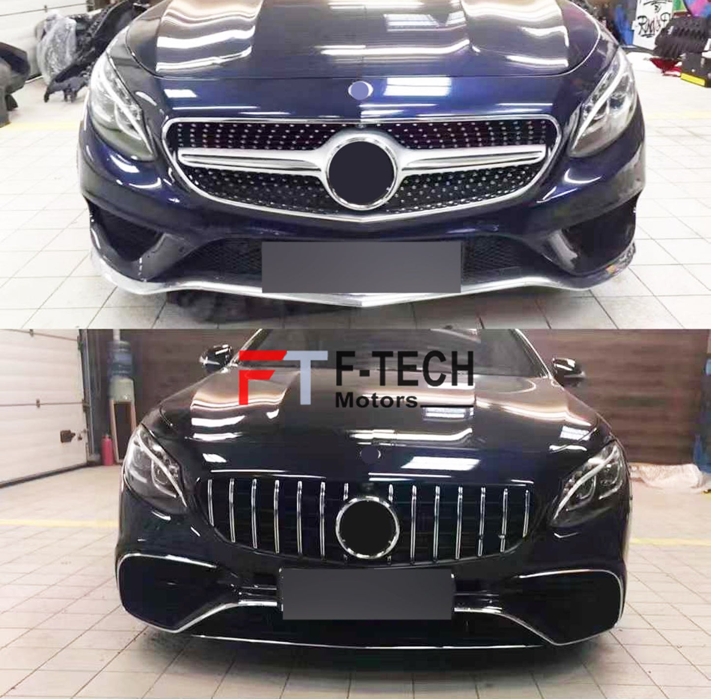 S63 AMG Style Body Kit For Mercedes Benz S Class Coupe C217 2015 - 2021