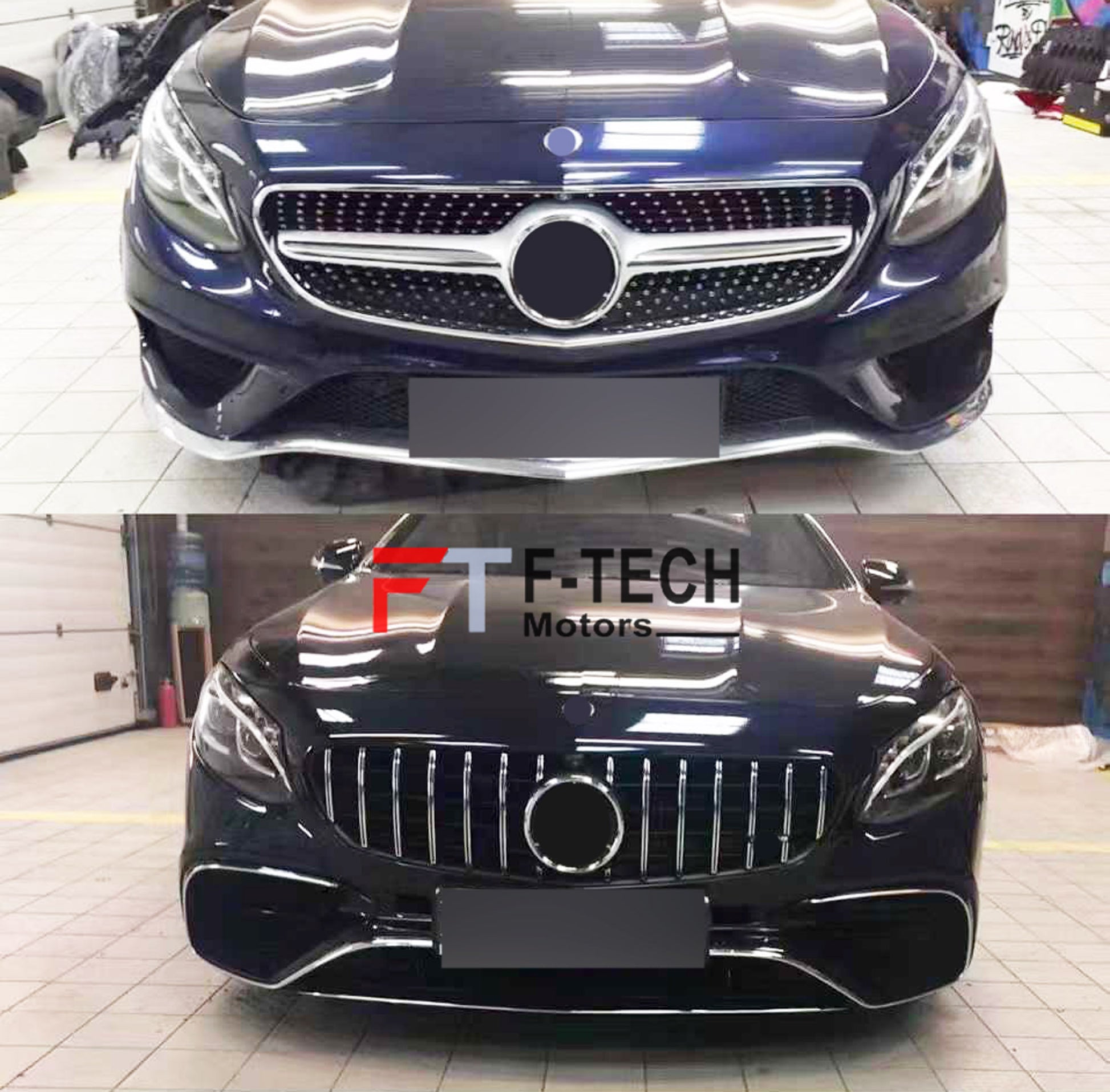 S63 AMG Style Body Kit For Mercedes Benz S Class Coupe C217 2015 - 2021