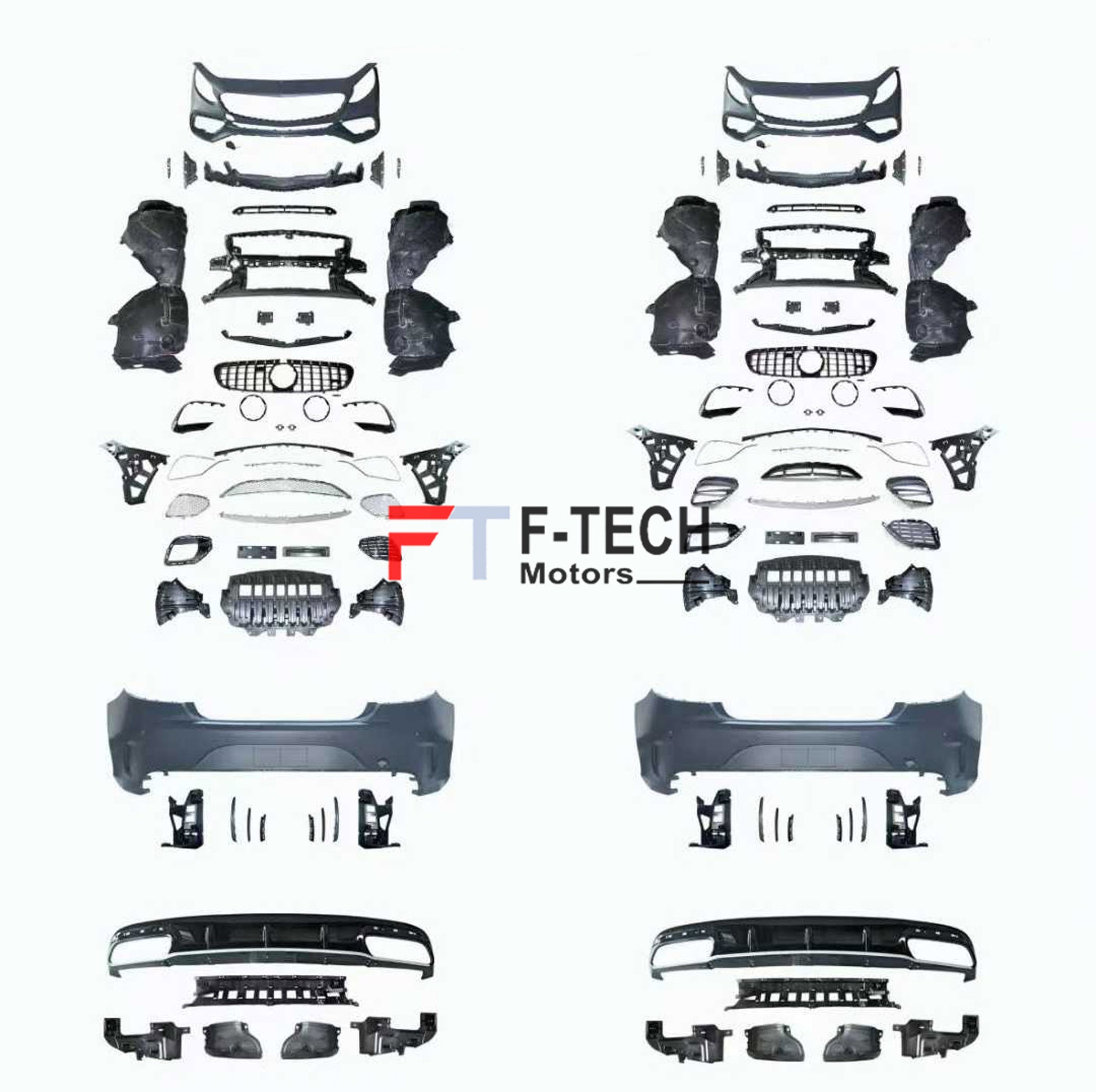 S63 AMG Style Body Kit For Mercedes Benz S Class Coupe C217 2015 - 2021