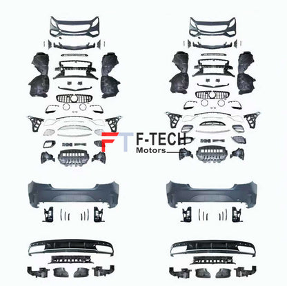 S63 AMG Style Body Kit For Mercedes Benz S Class Coupe C217 2015 - 2021