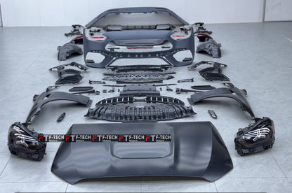 2027 Year C63S AMG Style Upgrade Body Kit For Mercedes Benz C Class W205 2015 - 2021