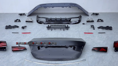 2027 Year C63S AMG Style Upgrade Body Kit For Mercedes Benz C Class W205 2015 - 2021