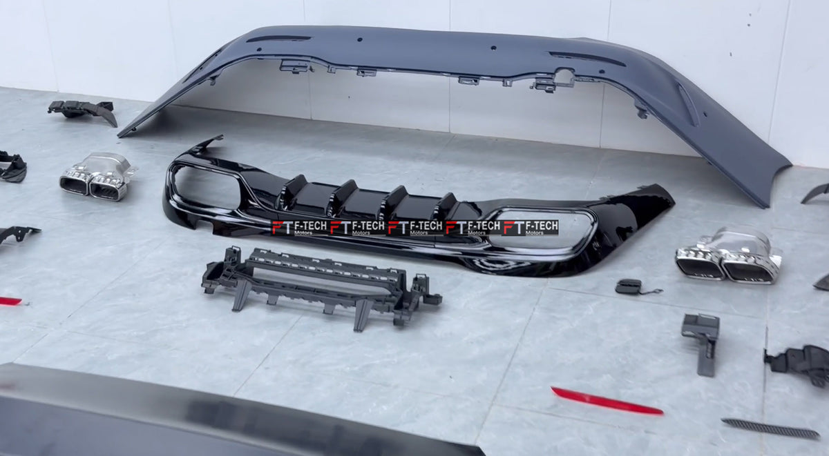 2027 Year C63S AMG Style Upgrade Body Kit For Mercedes Benz C Class W205 2015 - 2021