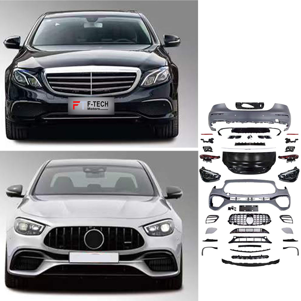 Mercedes Benz E Class W213 2016 - 2020 Upgrade E63 AMG Style Body Kit