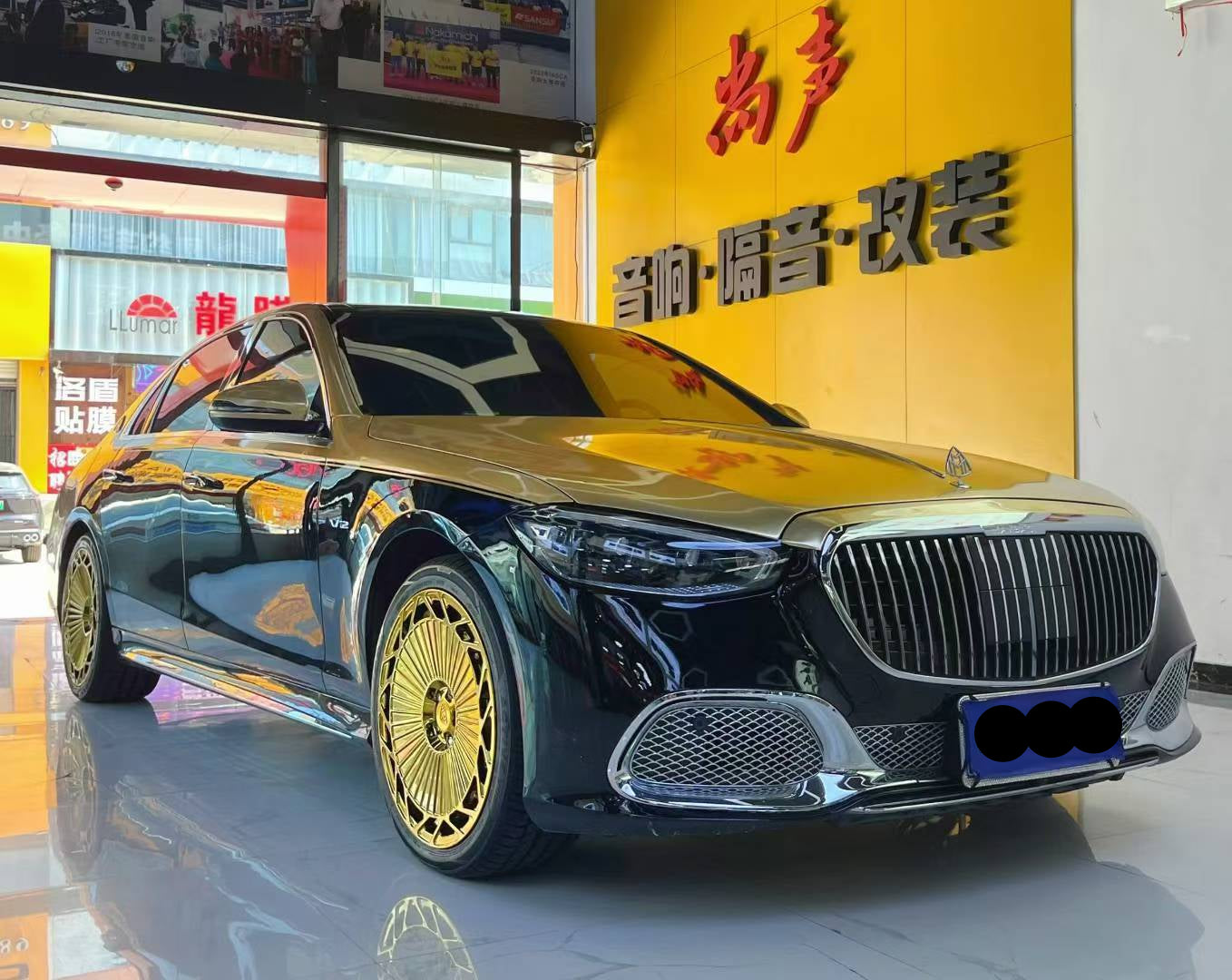 Monoblock Custom Forged Alloy Wheels Rims For Mercedes Benz W223 X223 Maybach