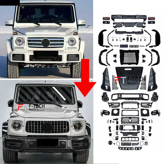 Mercedes Benz G Class W463 G55 G500 AMG 2007 - 2017 Convert To 2019 - 2023 W463A W464 G63 AMG