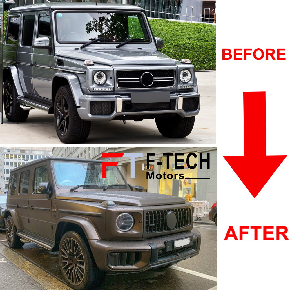 Mercedes Benz G Class W463 2007 - 2017 Upgrade To 2025 W465 G63 AMG 2025 Body Kit