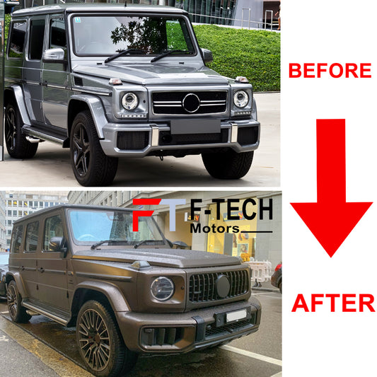 Mercedes Benz G Class W463 2007 - 2017 Upgrade To 2025 W465 G63 AMG 2025 Body Kit