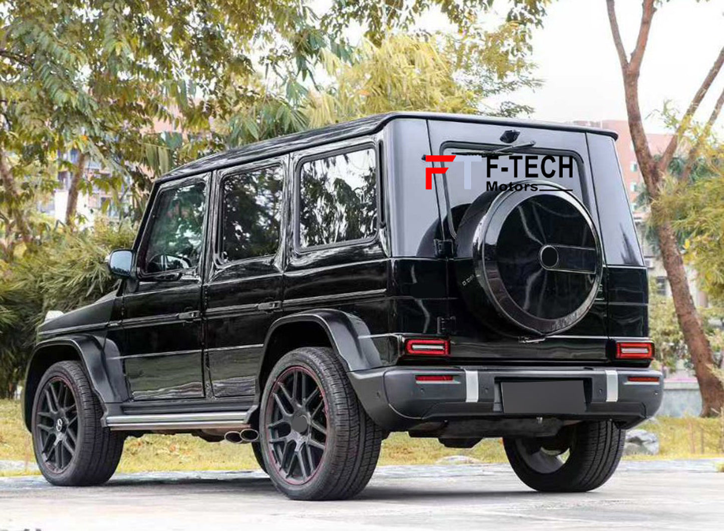 Mercedes Benz G Class W463 2007 - 2017 Upgrade To 2025 W465 G63 AMG 2025 Body Kit