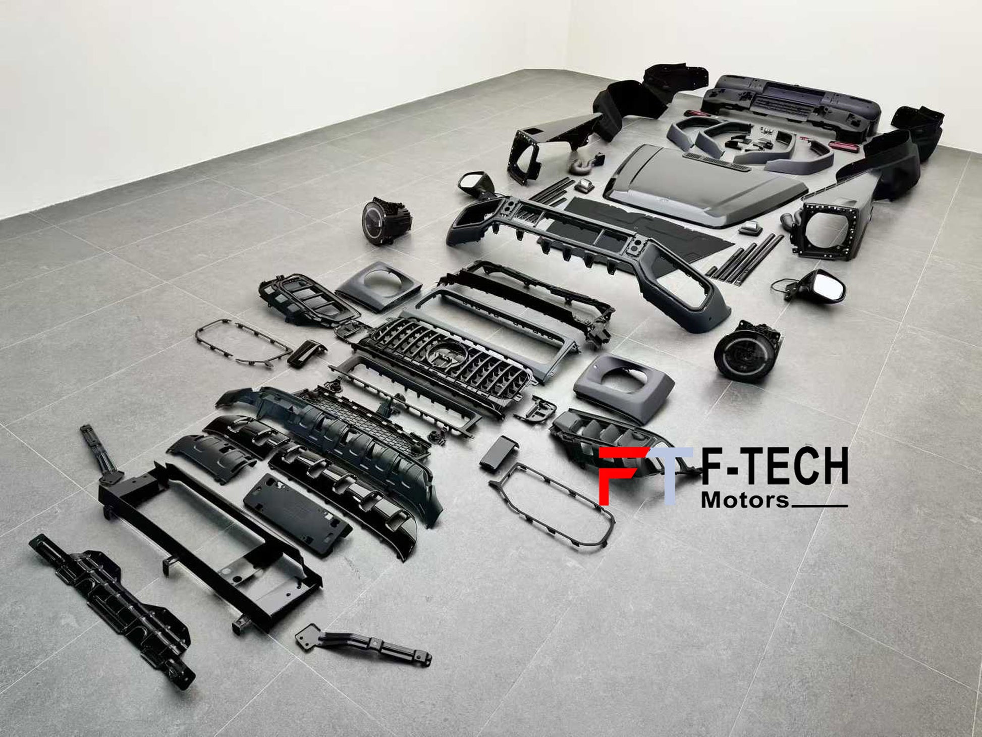 Mercedes Benz G Class W463 2007 - 2017 Upgrade To 2025 W465 G63 AMG 2025 Body Kit