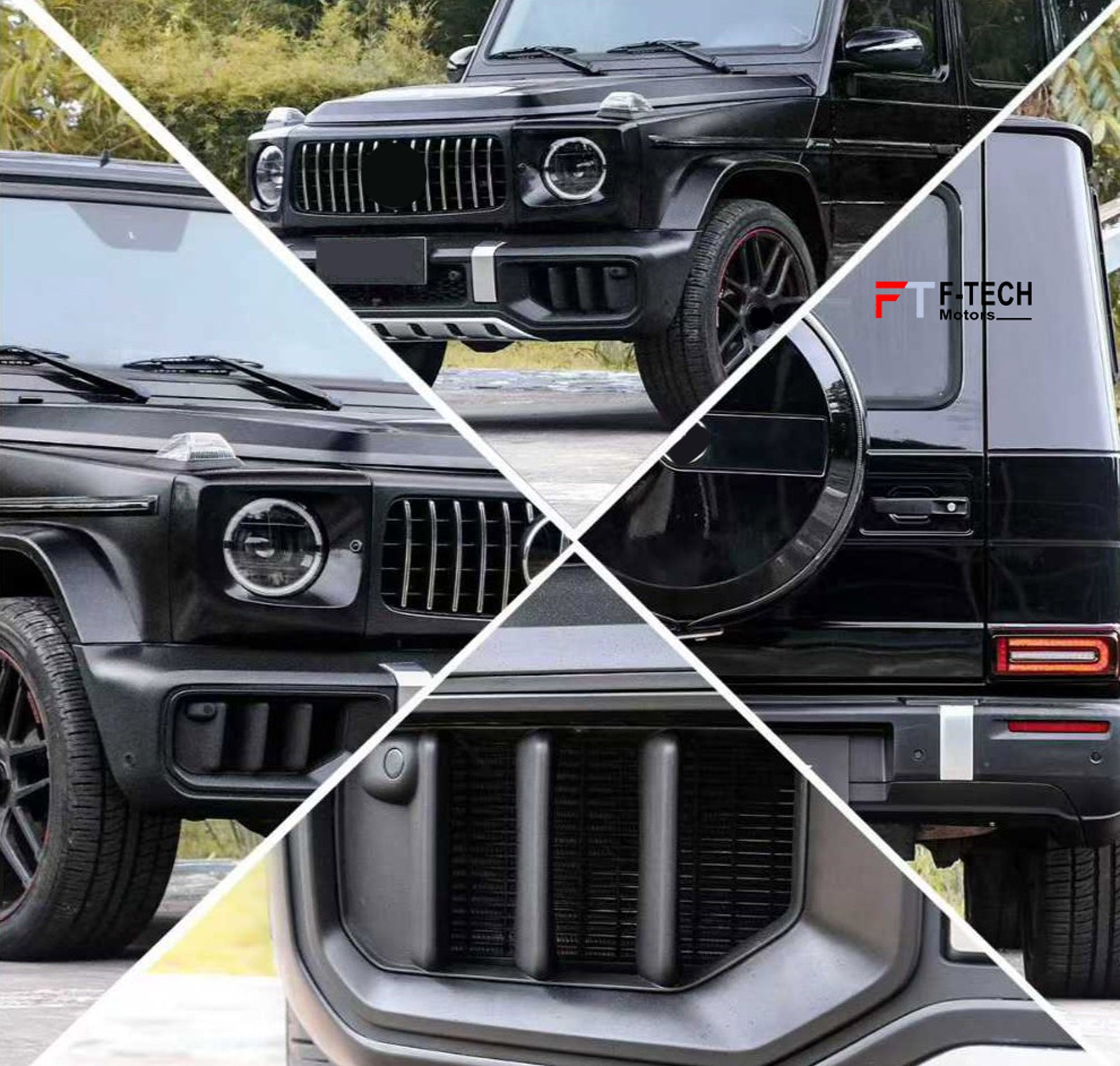 Mercedes Benz G Class W463 2007 - 2017 Upgrade To 2025 W465 G63 AMG 2025 Body Kit