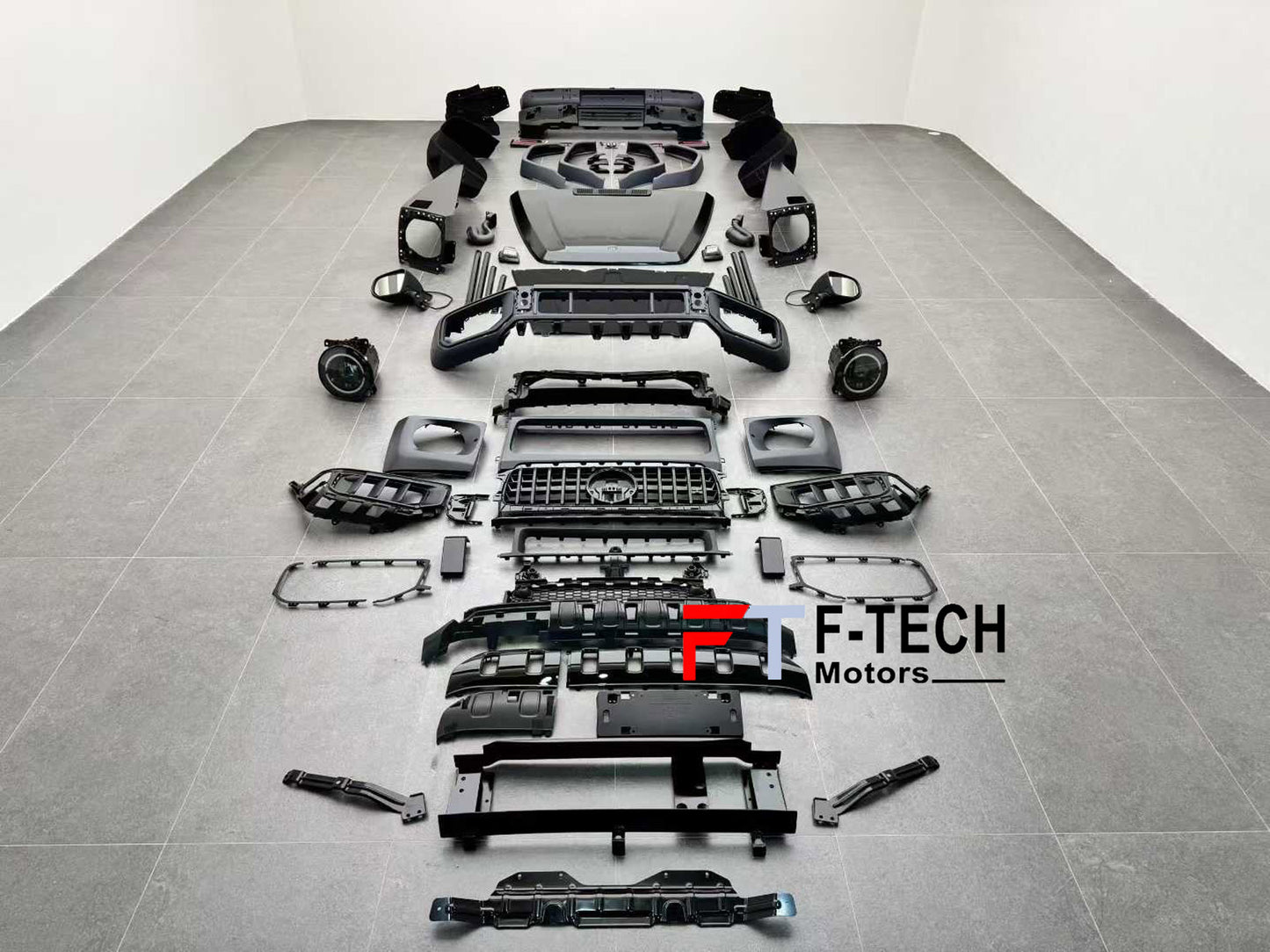 Mercedes Benz G Class W463 2007 - 2017 Upgrade To 2025 W465 G63 AMG 2025 Body Kit