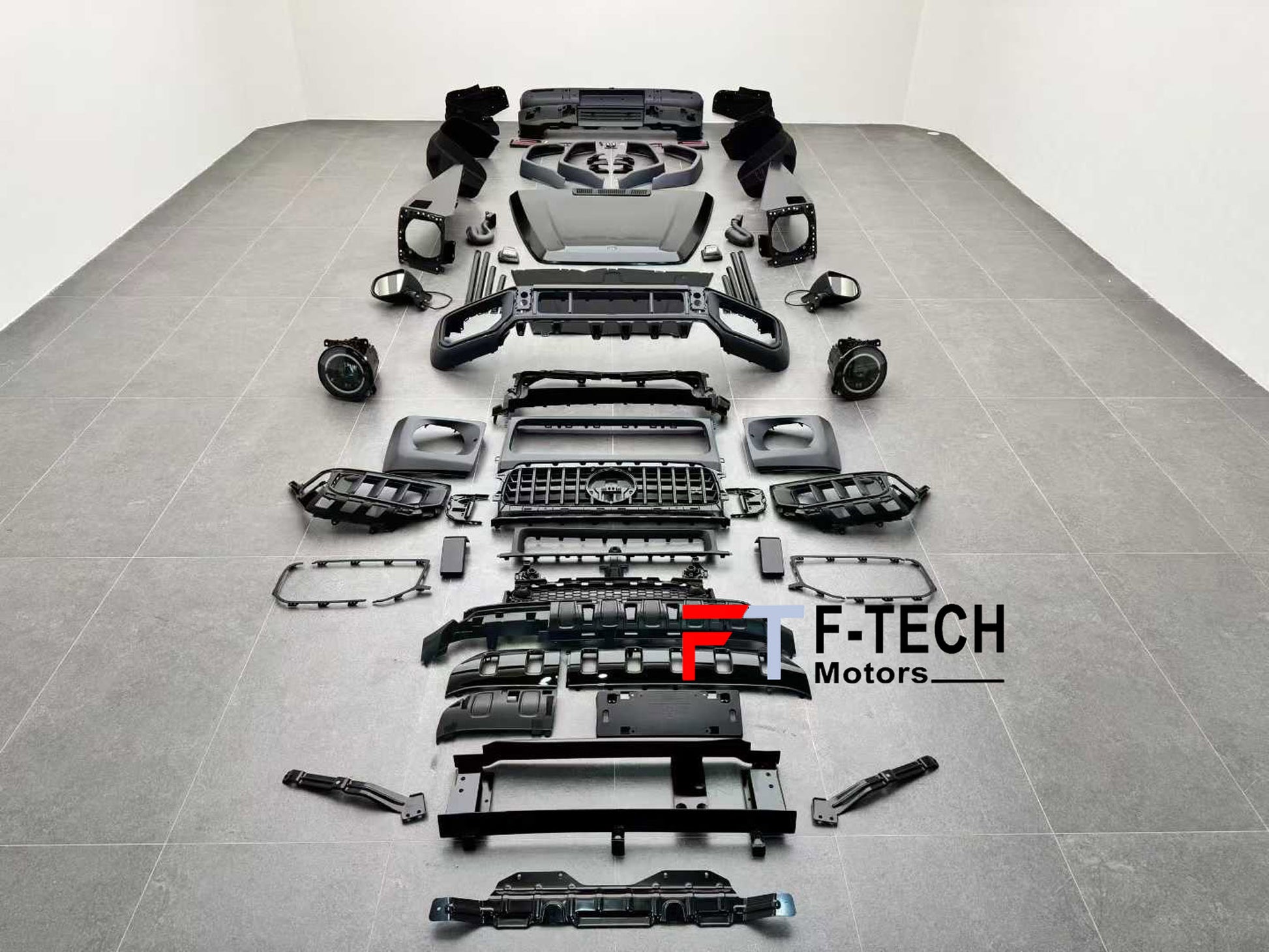 Mercedes Benz G Class W463 2007 - 2017 Upgrade To 2025 W465 G63 AMG 2025 Body Kit