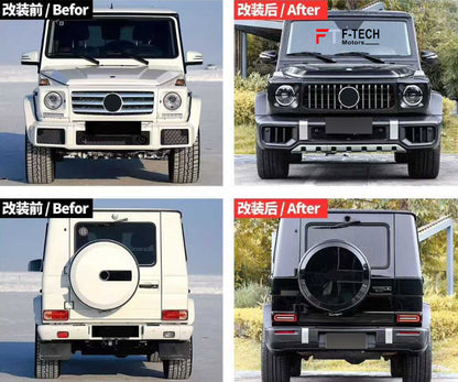 Mercedes Benz G Class W463 2007 - 2017 Upgrade To 2025 W465 G63 AMG 2025 Body Kit