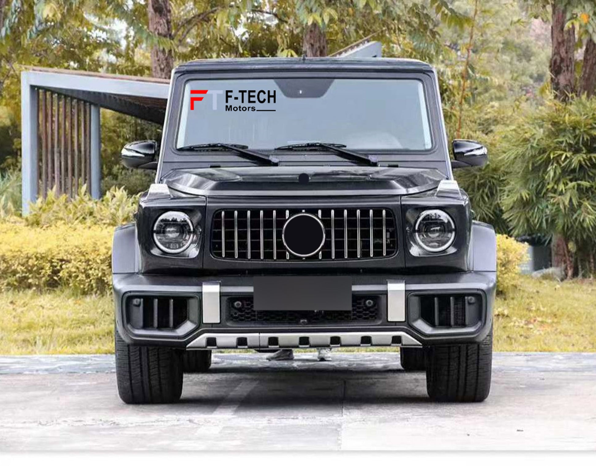 Mercedes Benz G Class W463 2007 - 2017 Upgrade To 2025 W465 G63 AMG 2025 Body Kit